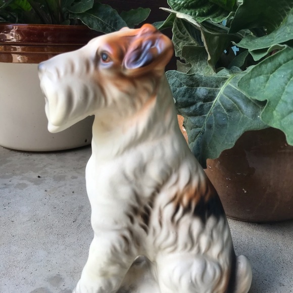 Vintage wire haired fox terrier - Picture 3 of 16